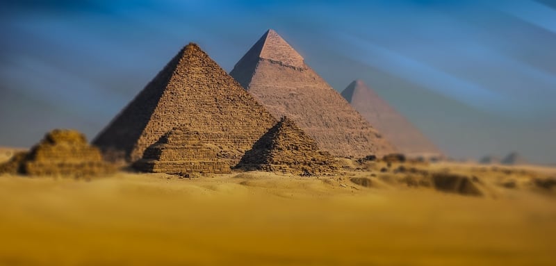 Pyramids in Egypt